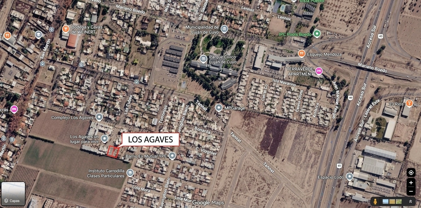 Lote en venta apto PH de 330m2 o 655m2, en barrio pribado Los Ágaves, Carrodilla - foto 3