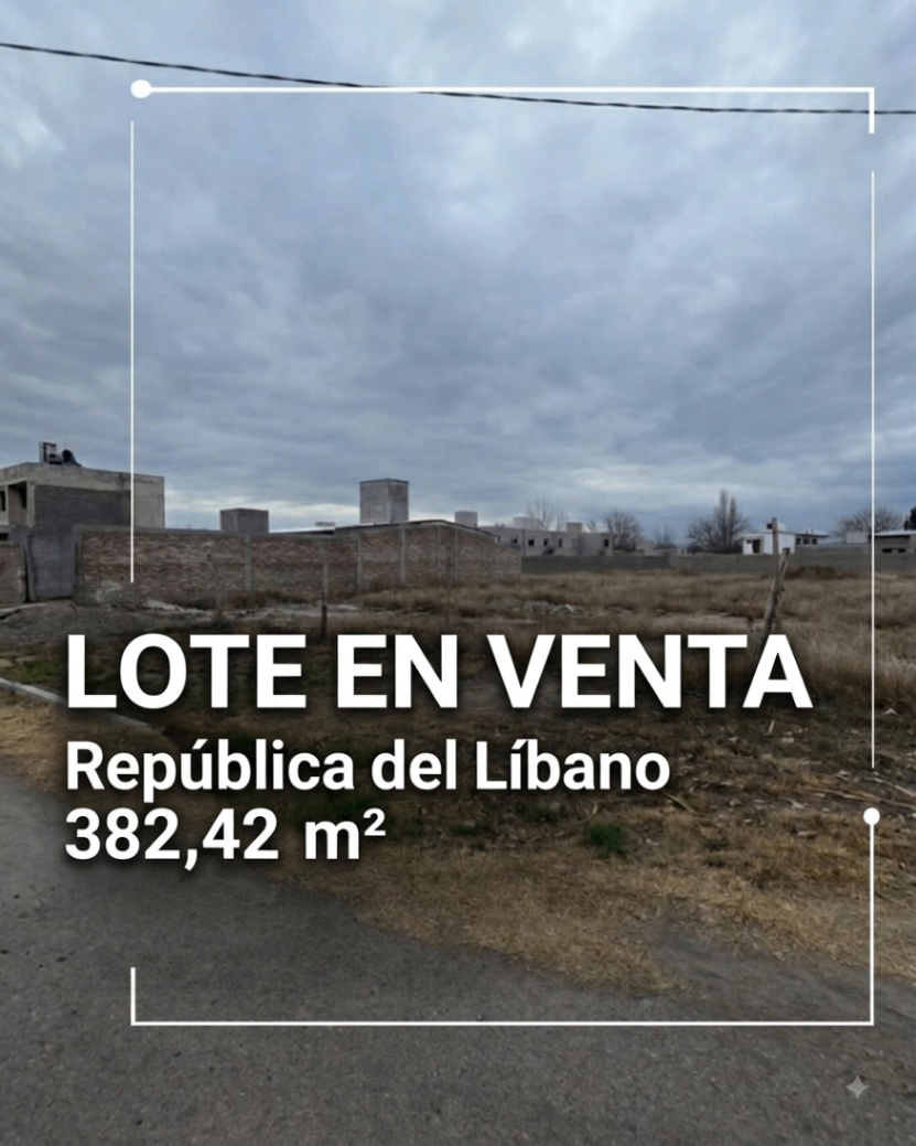 Terreno / Lote en venta de 382.42m2 ubicado en Tunuyán - foto 1