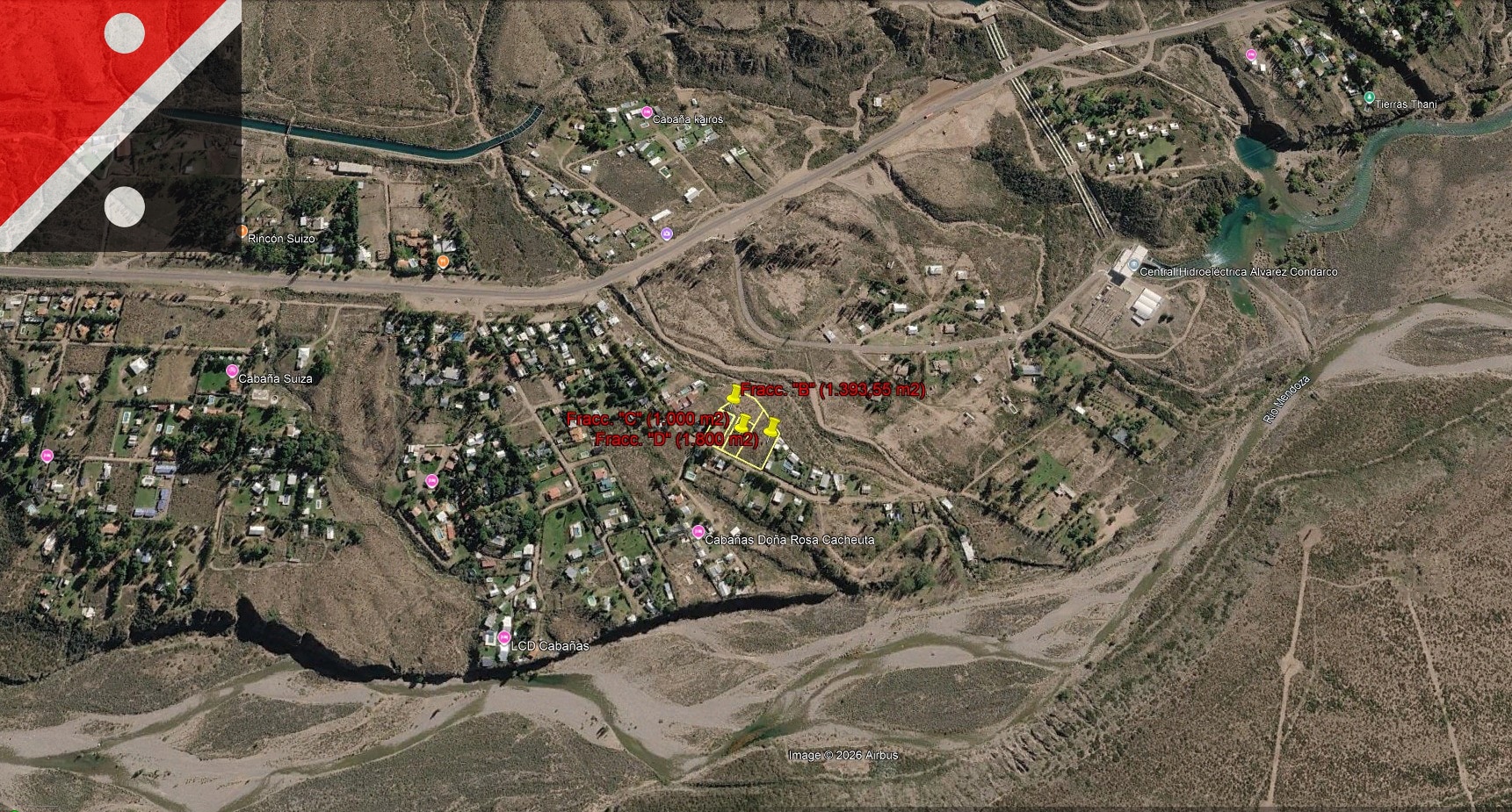 Terreno / Lotes en venta desde 1393.55m2 ubicado en Las Compuertas - foto 1