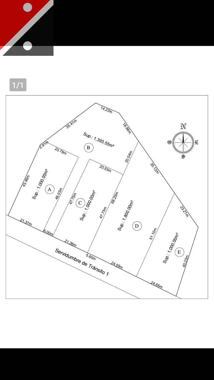 Terreno / Lotes en venta desde 1393.55m2 ubicado en Las Compuertas - foto 4