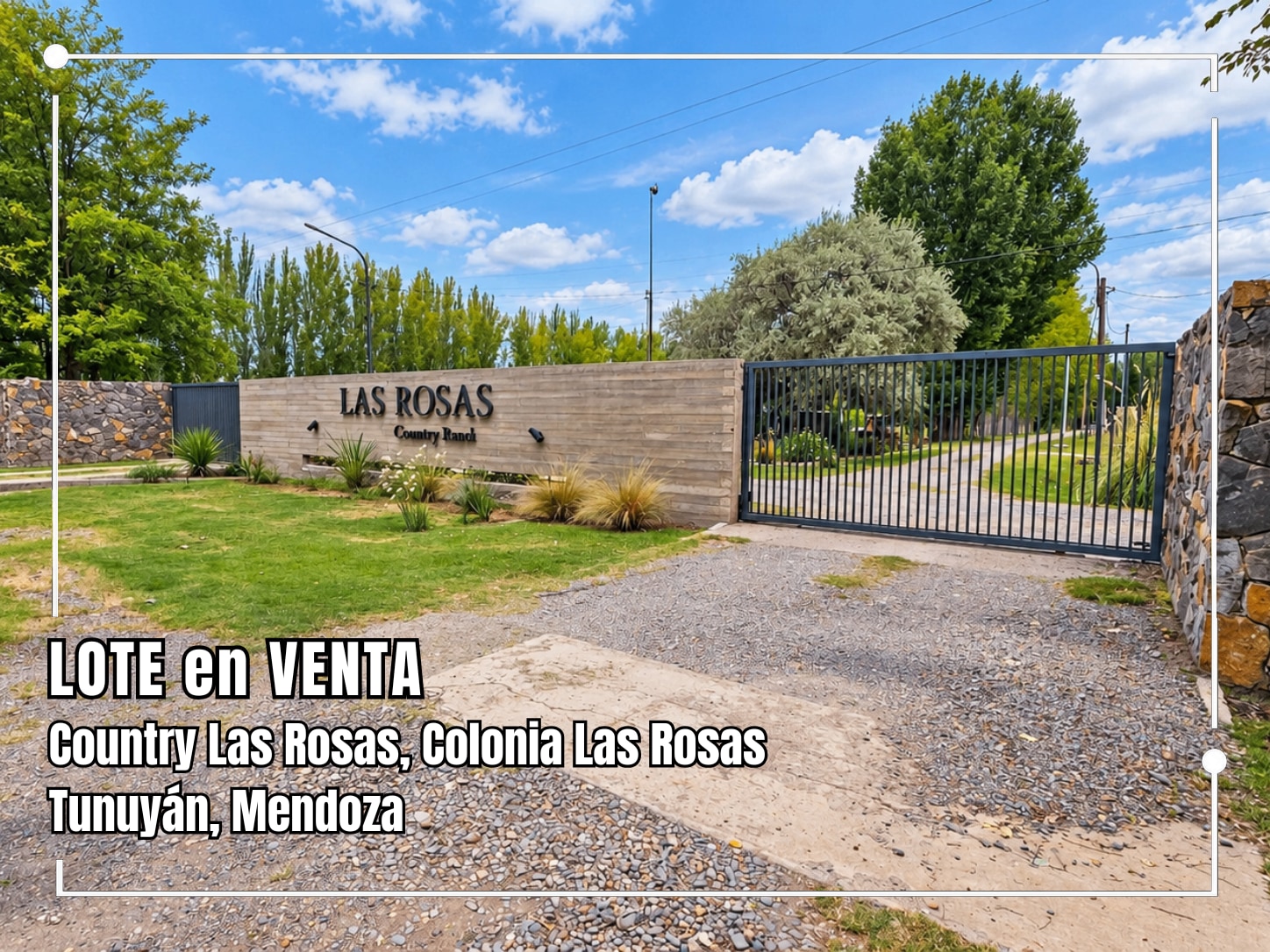 Terreno / Lote en venta de 2016.95m2 ubicado en Colonia Las Rosas - foto 1