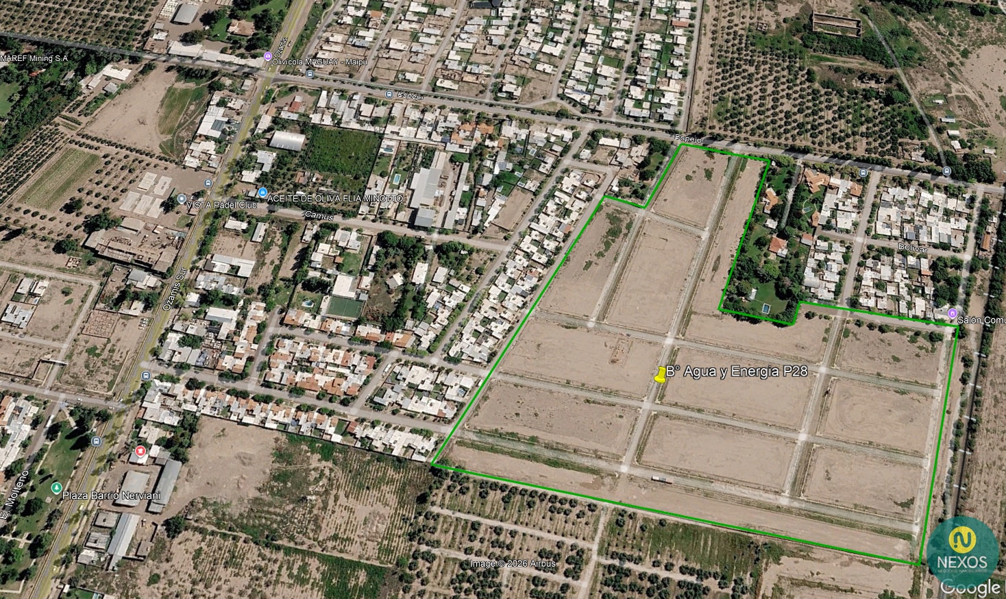 Lote en venta en B° Agua y Energía Plan 28 a mins de Ozamis Sur | Russell, Maipú - foto 1
