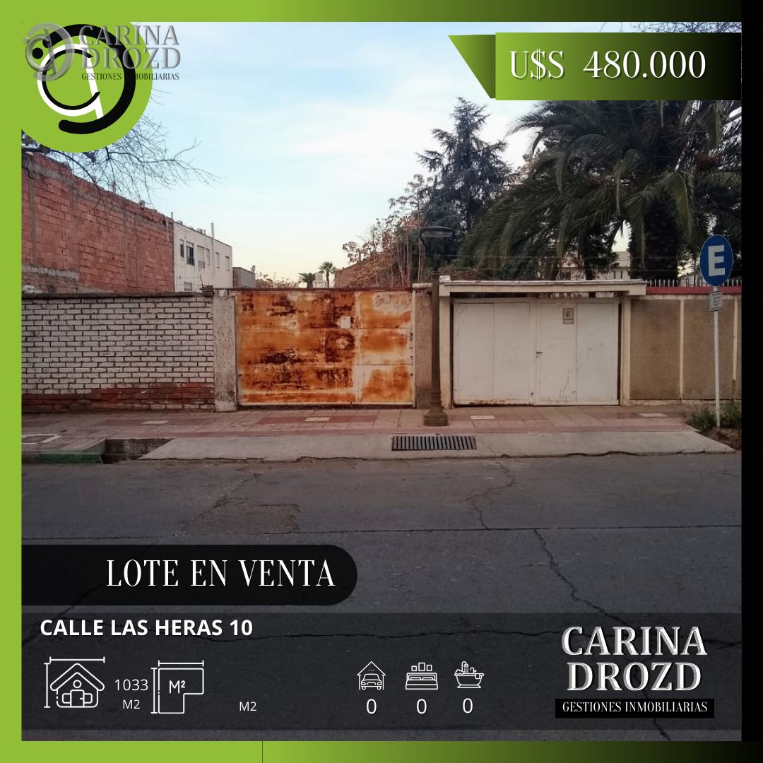 Terreno / Lote en venta de 1033m2 ubicado en Godoy Cruz - foto 1