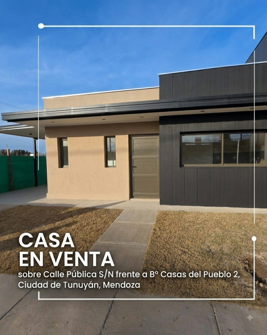 Casa en venta c/ cochera en Tunuyán - foto 1