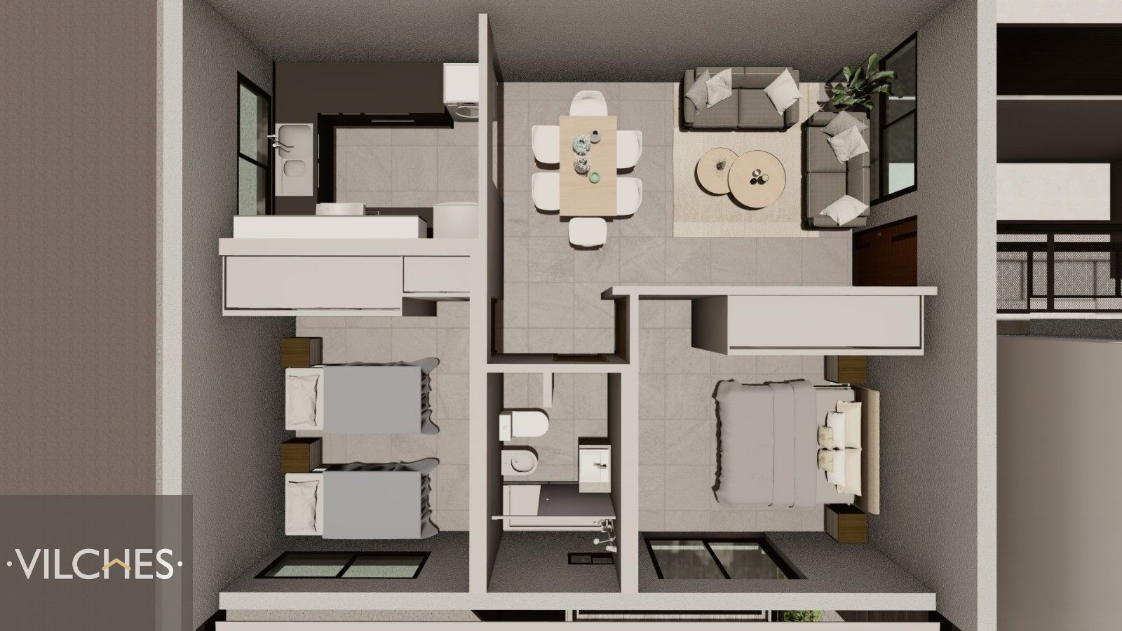 Departamento en venta de 2 dormitorios c/ cochera en Godoy Cruz - foto 4