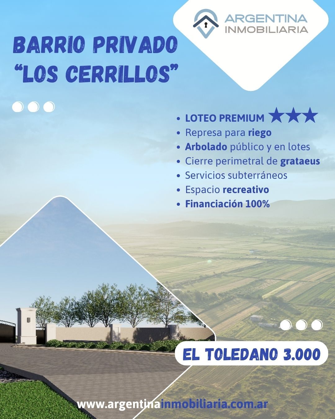 Terreno / Lote en venta de 1000m2 ubicado en Las Paredes - foto 1