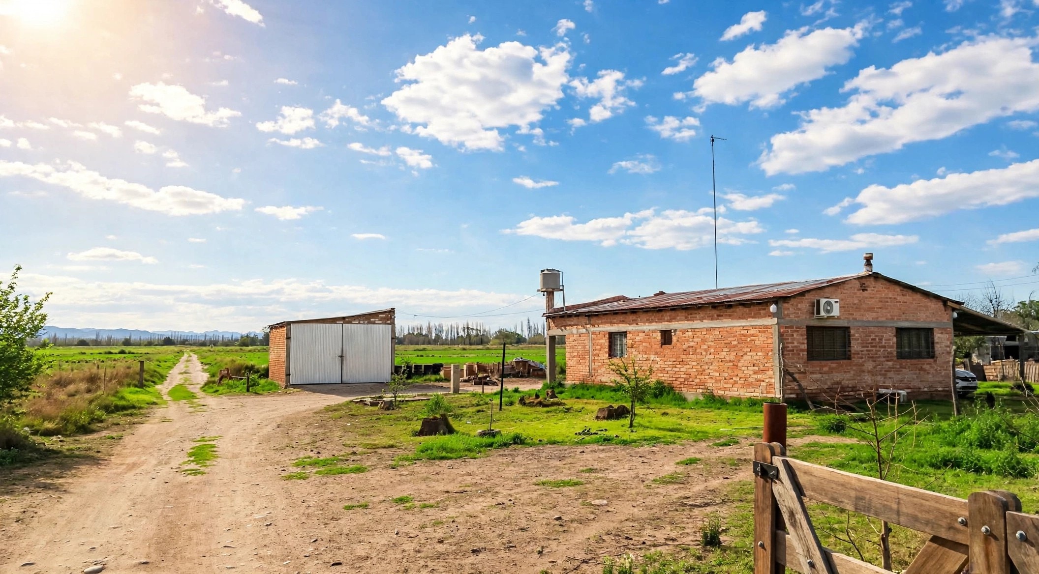 VENTA FINCA 32.3 Hectáreas en Rama Caida con todos los servicios, casa y galpón - foto 1