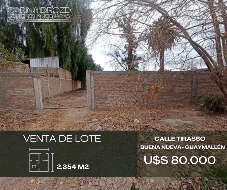 Terreno / Lote en venta de 2354m2 ubicado en Buena Nueva - foto 1